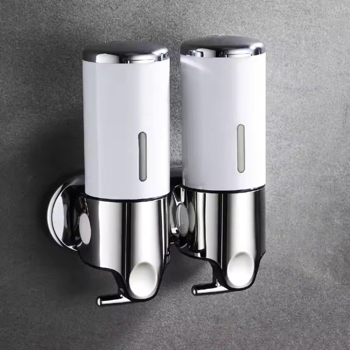 Distributore di sapone a parete in acciaio inox