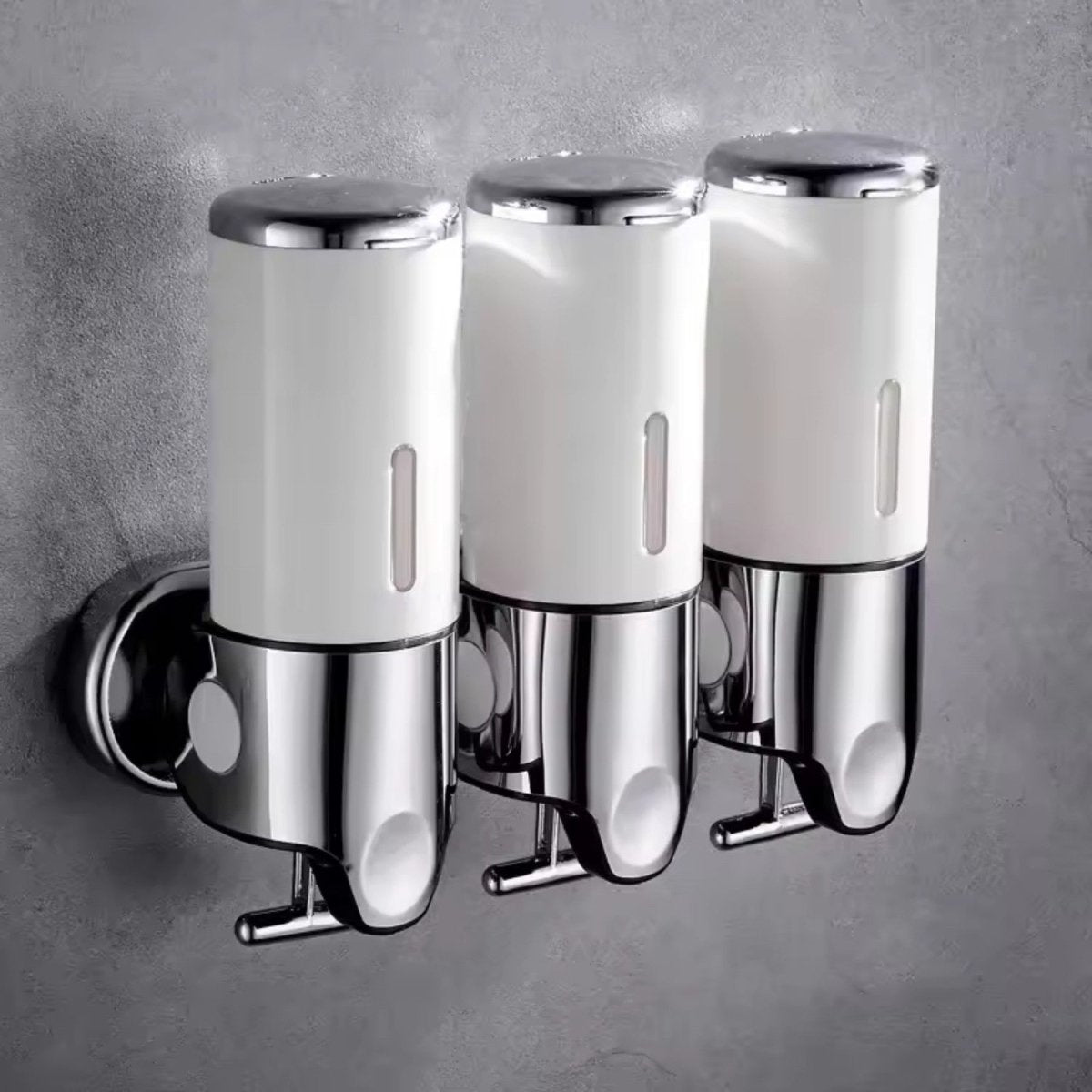 Distributore di sapone a parete in acciaio inox