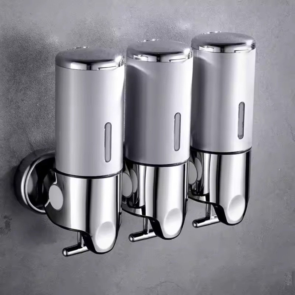 Distributore di sapone a parete in acciaio inox