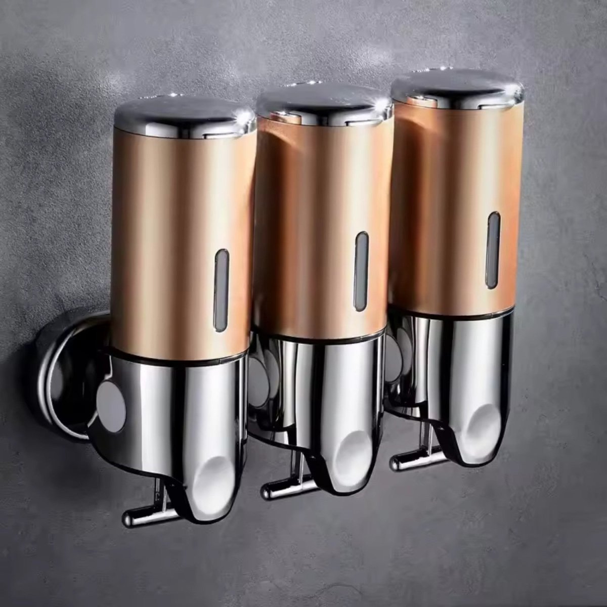 Distributore di sapone a parete in acciaio inox