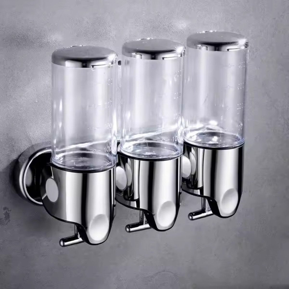Distributore di sapone a parete in acciaio inox