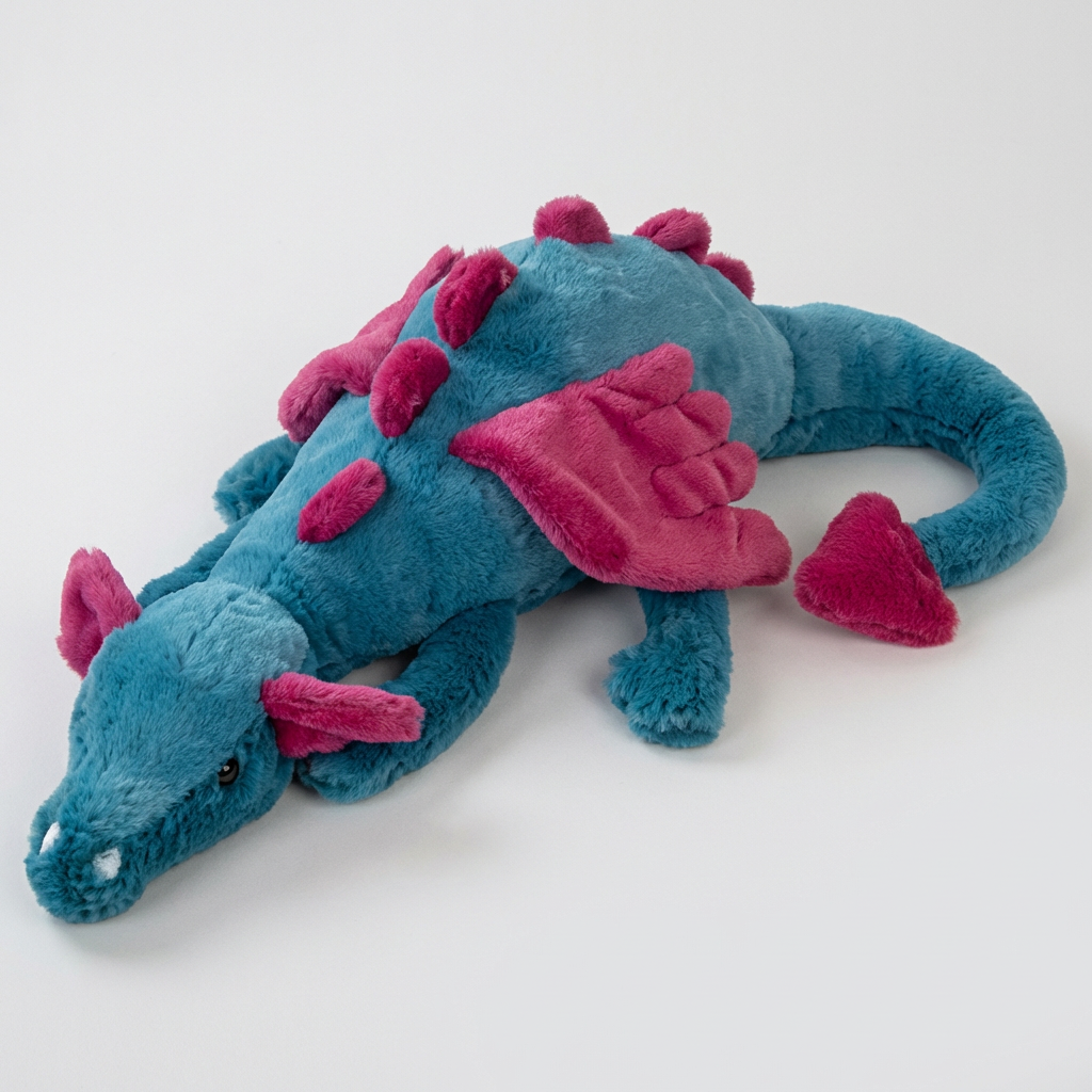 Drago di Peluche per Bambini con Ali