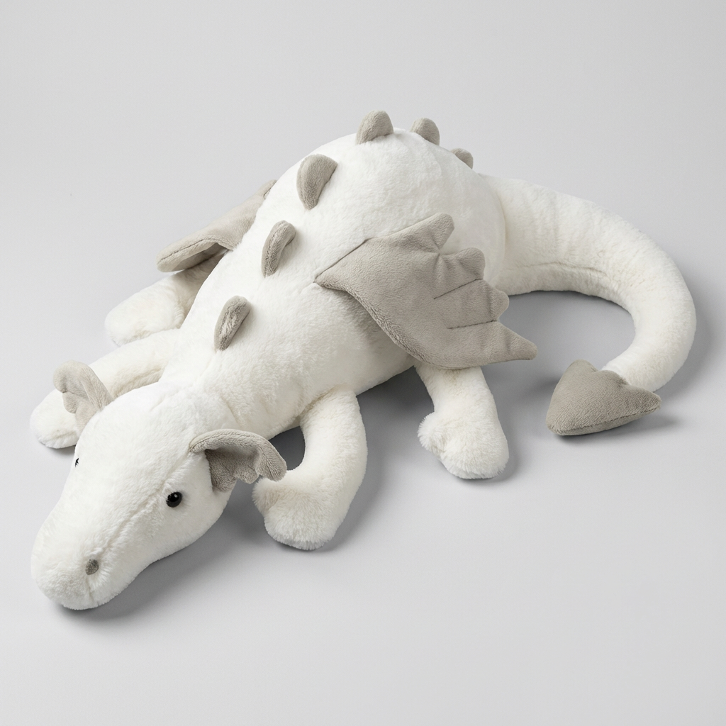 Drago di Peluche per Bambini con Ali