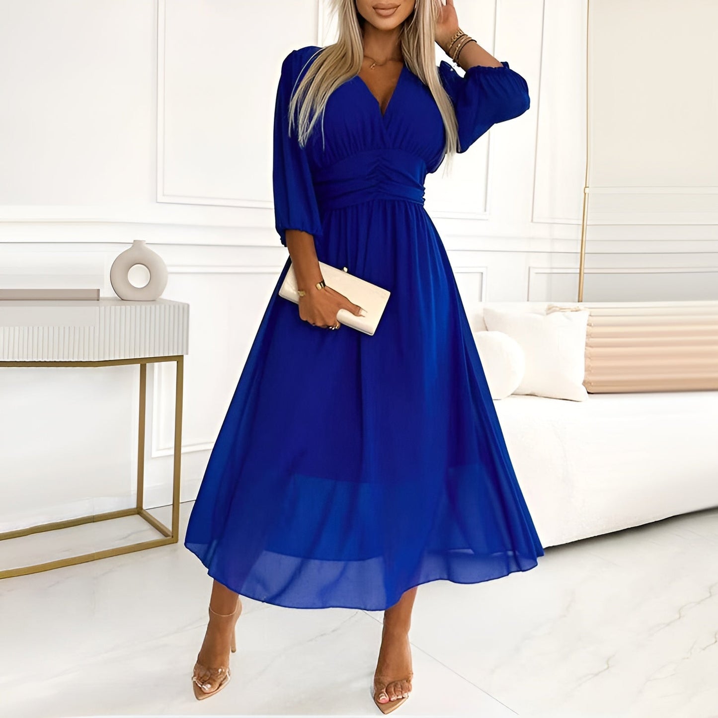 Elegante Abito a Portafoglio per Ogni Occasione