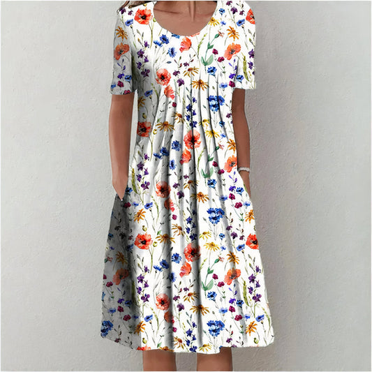 Elegante abito in cotone