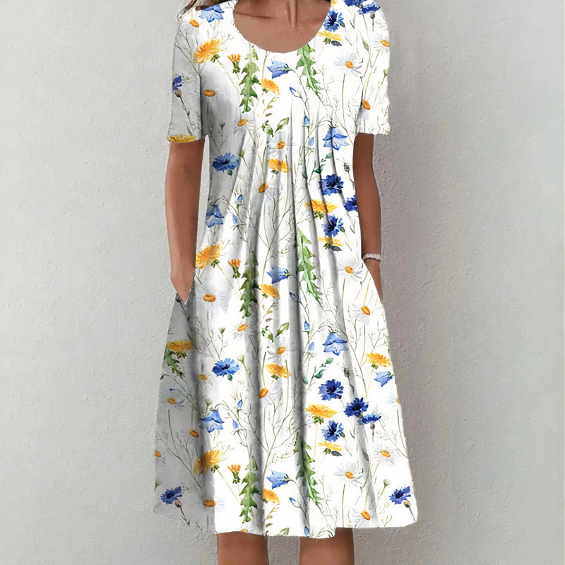 Elegante abito in cotone