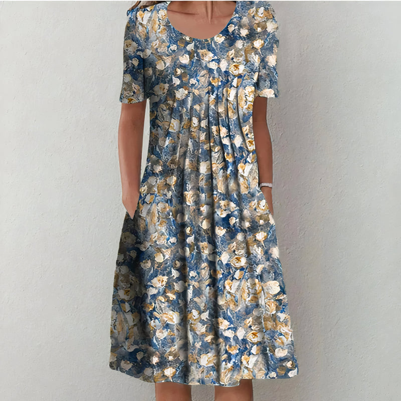 Elegante abito in cotone