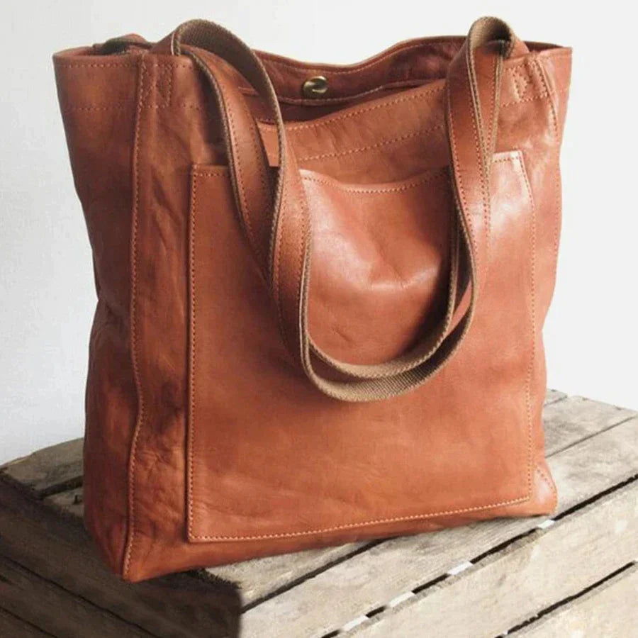 Elegante Borsa a Mano in Pelle