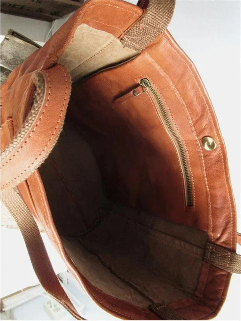 Elegante Borsa a Mano in Pelle