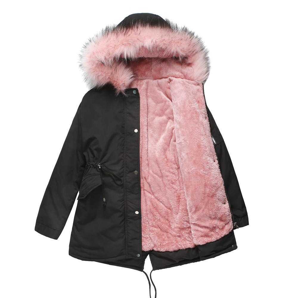 Elegante Parka Invernale con Pratiche Tasche