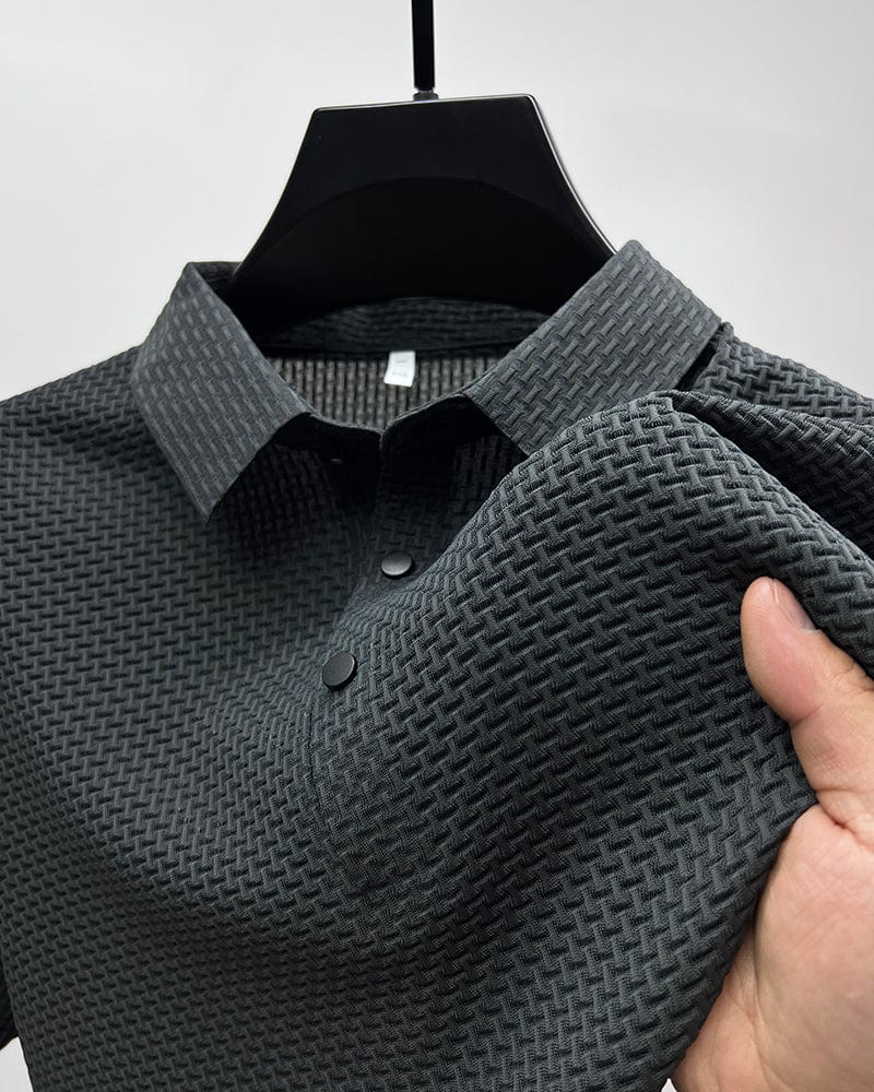 Elegante polo tecnica da uomo