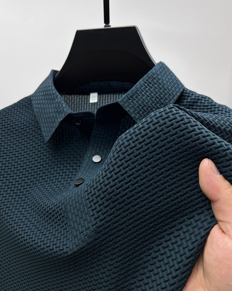 Elegante polo tecnica da uomo