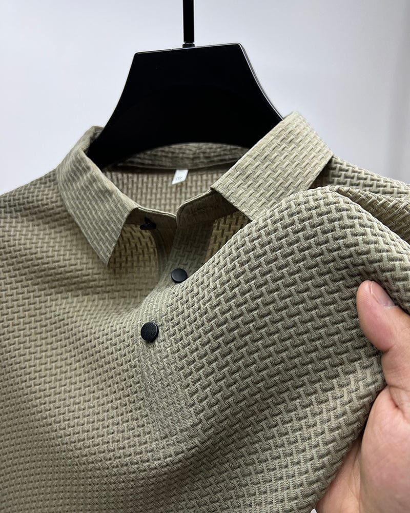 Elegante polo tecnica da uomo