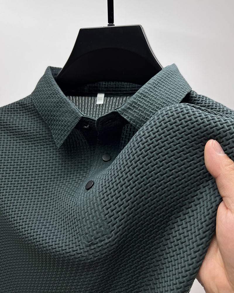 Elegante polo tecnica da uomo