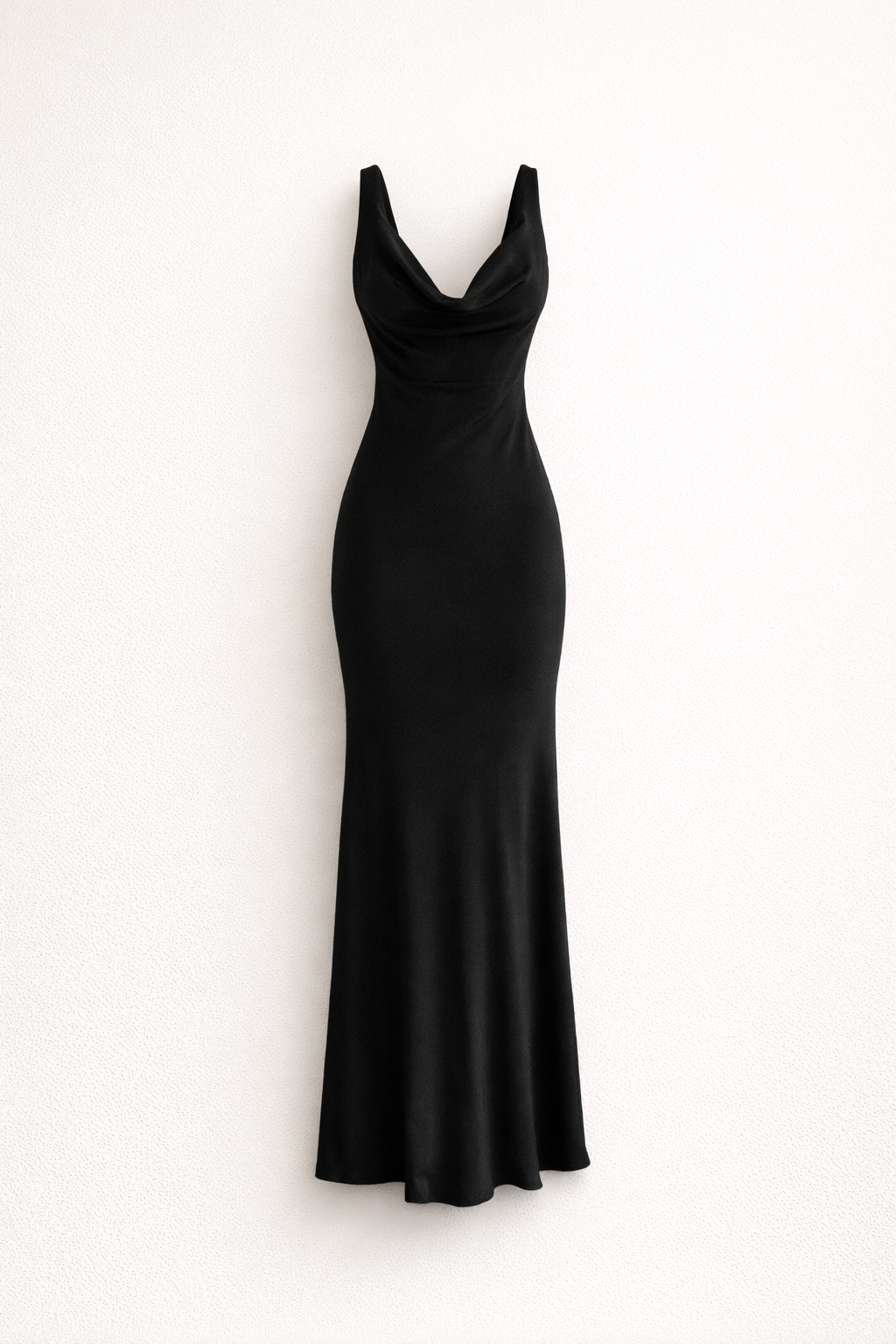 Elegante vestito maxi da donna aderente con spacco