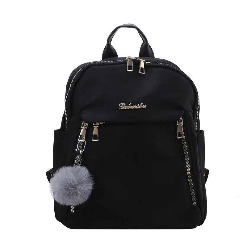 Elegante zaino da viaggio da donna in pelle PU