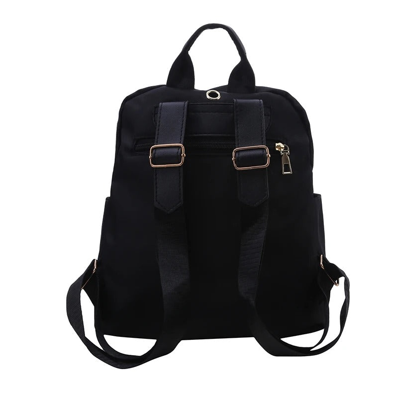 Elegante zaino da viaggio da donna in pelle PU