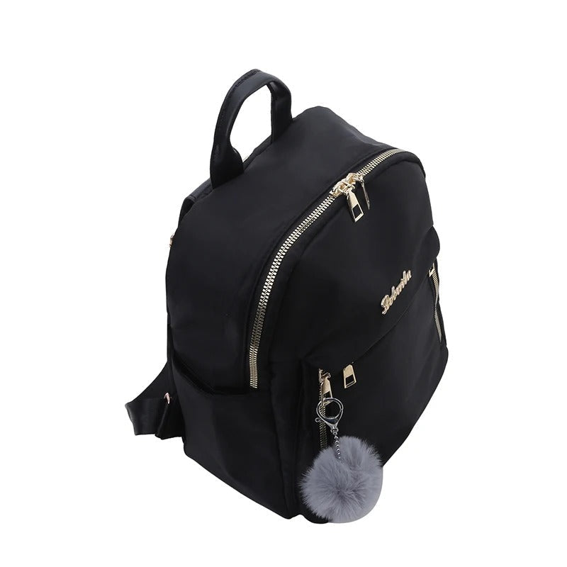 Elegante zaino da viaggio da donna in pelle PU