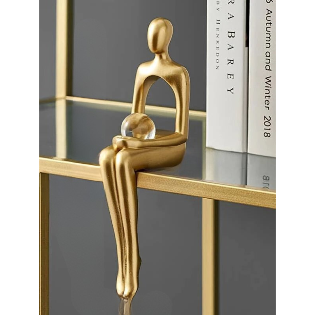 Eleganti figure astratte per la decorazione d'interni – Opere d'arte uniche come accessorio per la casa moderno