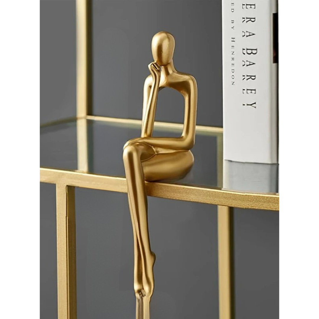 Eleganti figure astratte per la decorazione d'interni – Opere d'arte uniche come accessorio per la casa moderno