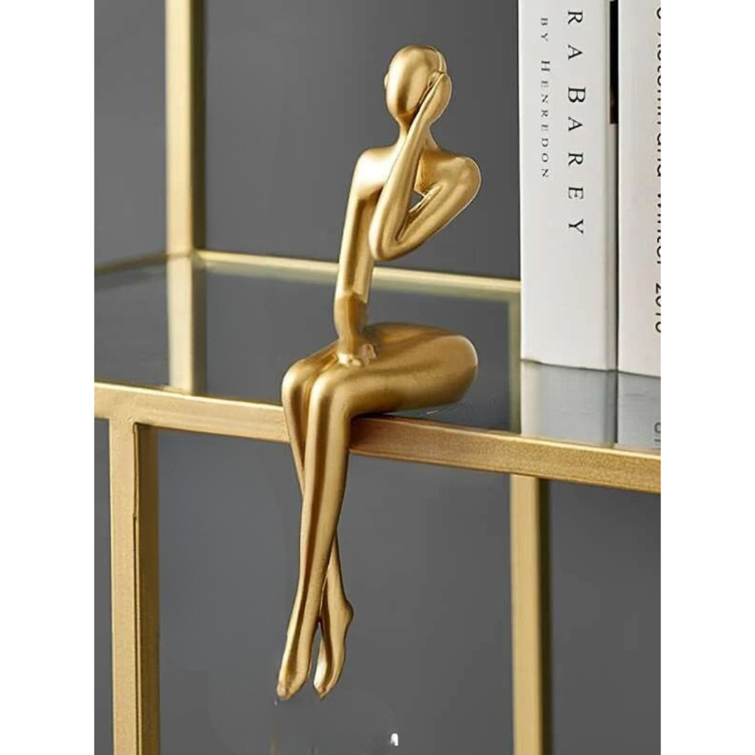 Eleganti figure astratte per la decorazione d'interni – Opere d'arte uniche come accessorio per la casa moderno