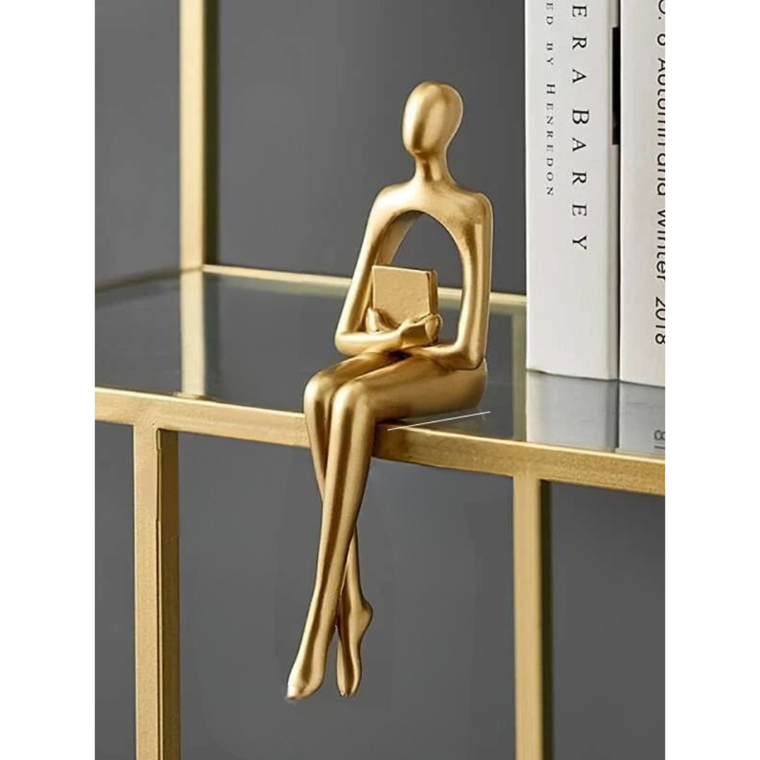 Eleganti figure astratte per la decorazione d'interni – Opere d'arte uniche come accessorio per la casa moderno