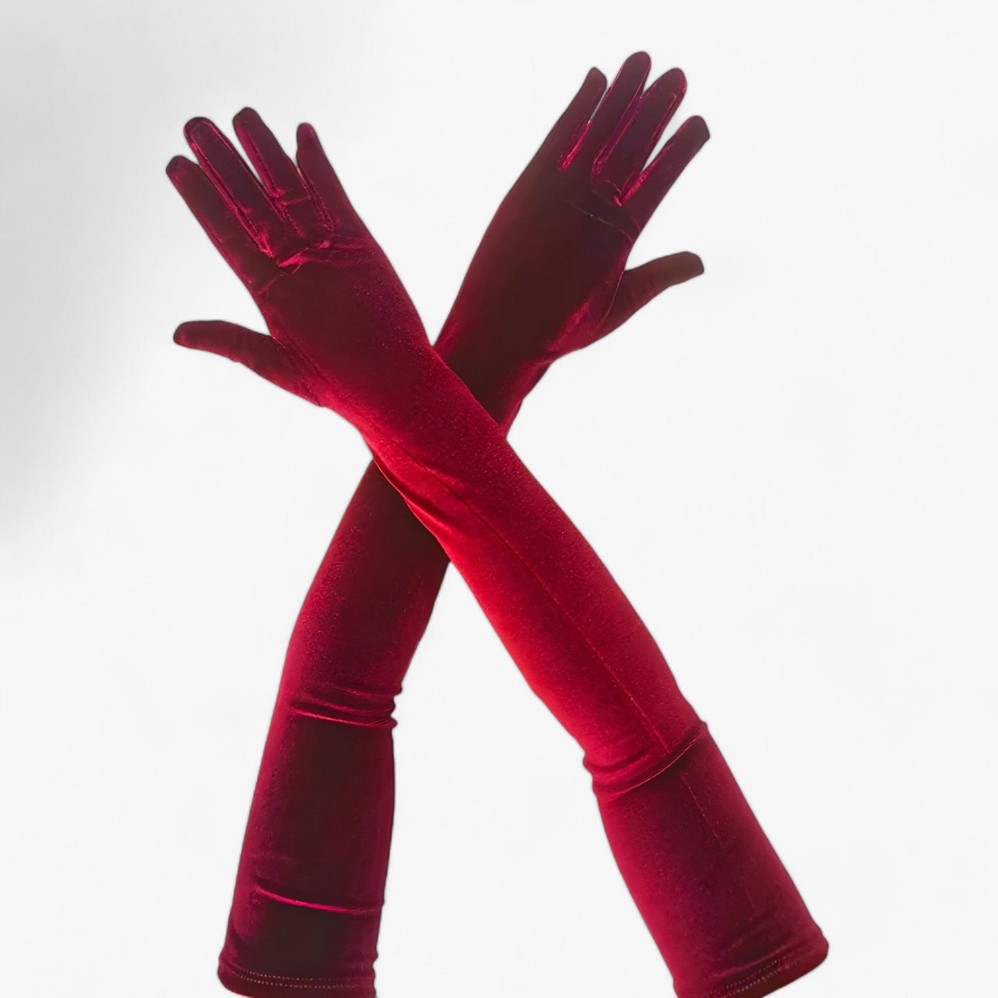 Eleganti guanti in velluto per l'inverno