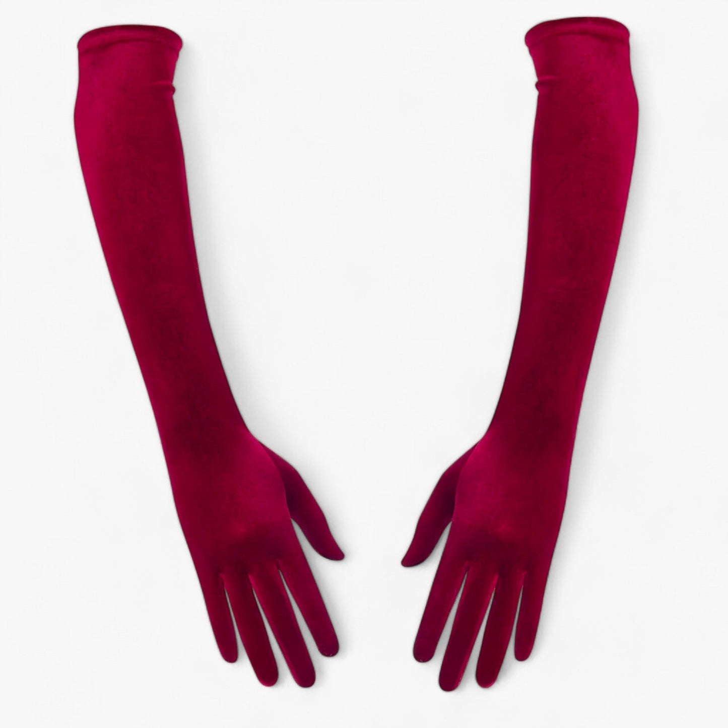 Eleganti guanti in velluto per l'inverno