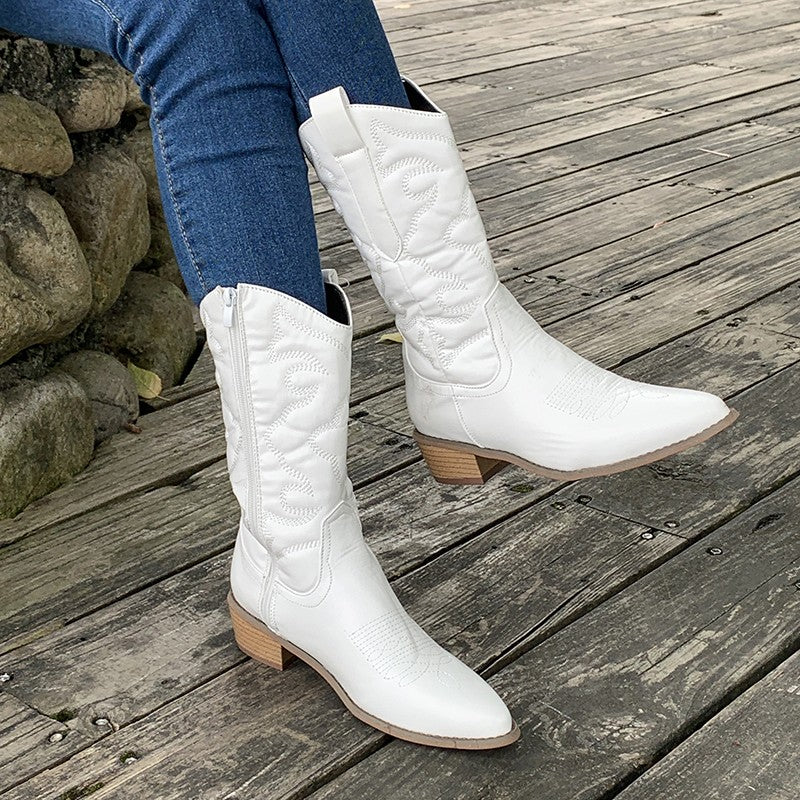 Eleganti stivali western da donna