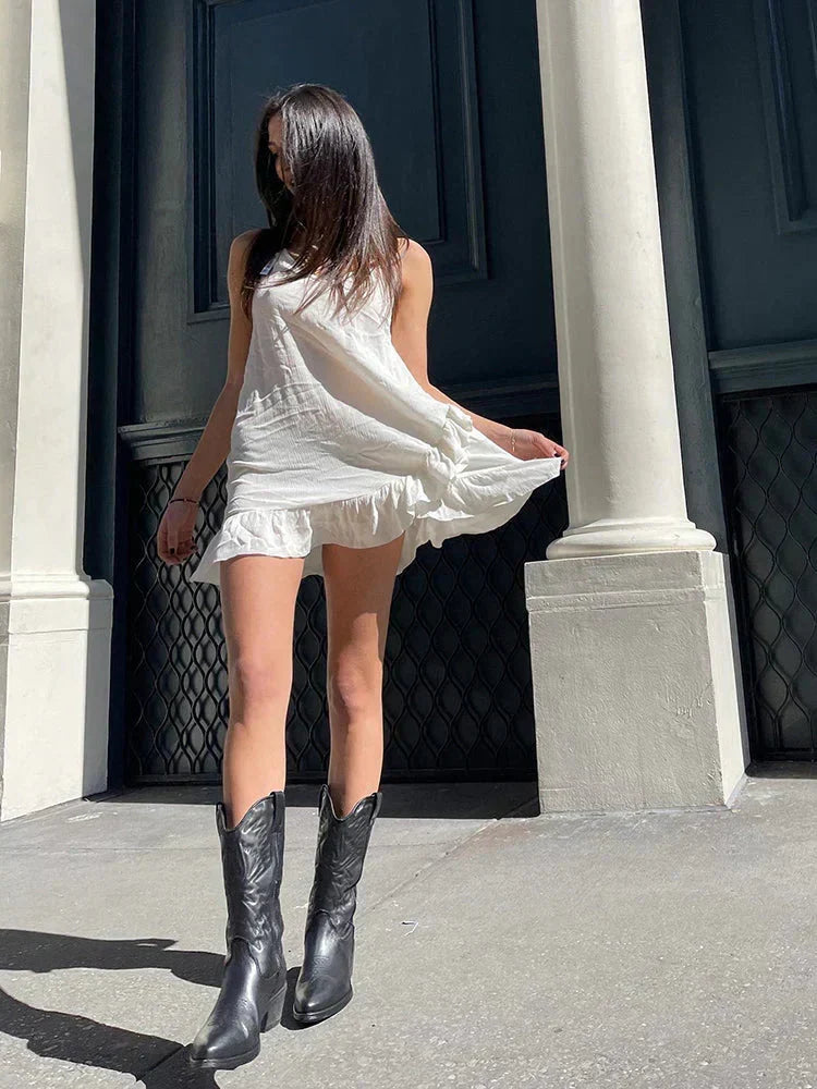 Eleganti stivali western da donna