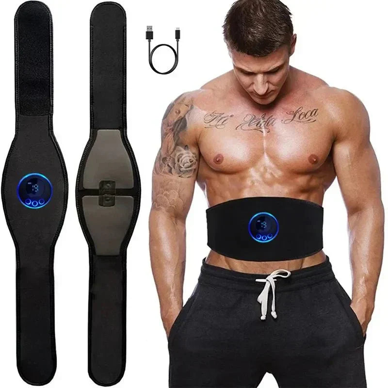 Elettrostimolatore Muscolare Addominale EMS a 19 Livelli per il Rafforzamento del Core