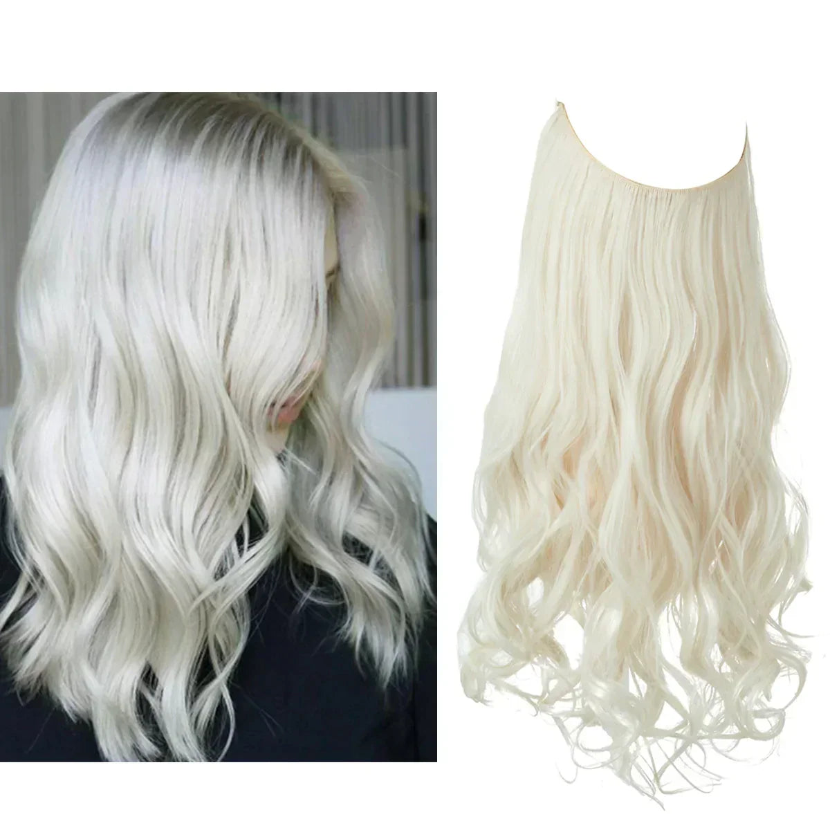 Extension per capelli veri – Ciocche castane e bionde