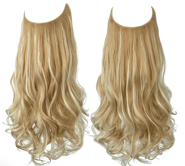 Extension per capelli veri – Ciocche castane e bionde