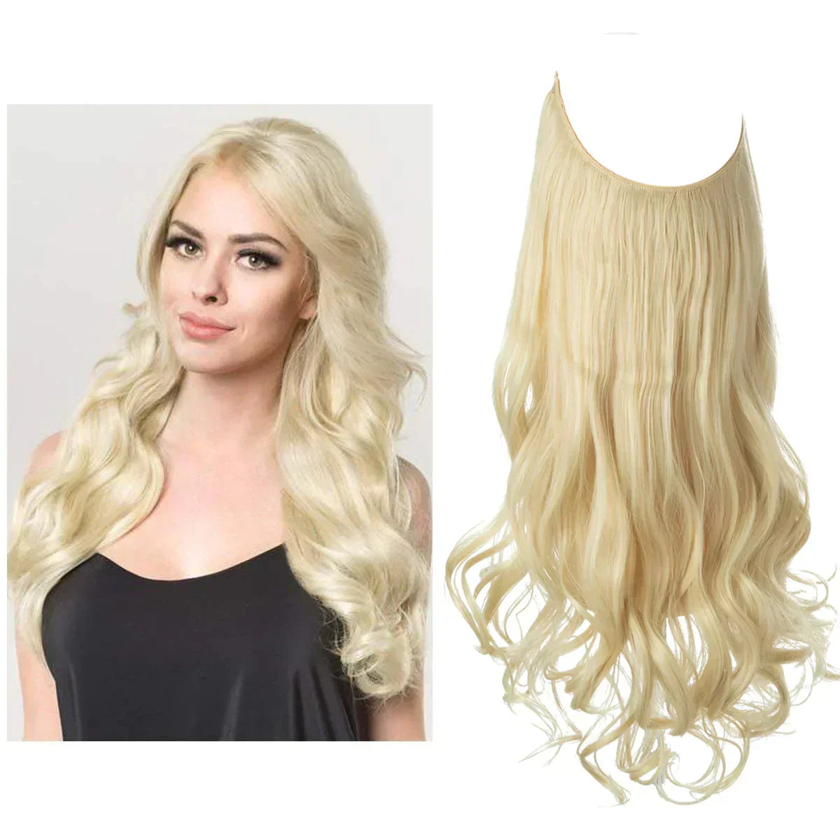 Extension per capelli veri – Ciocche castane e bionde