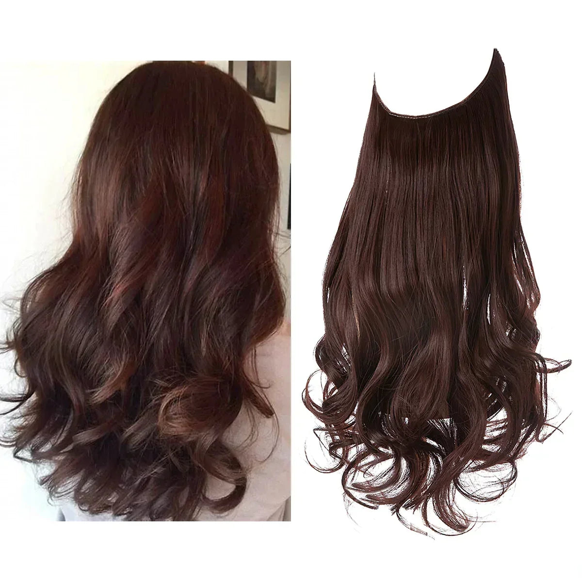 Extension per capelli veri – Ciocche castane e bionde