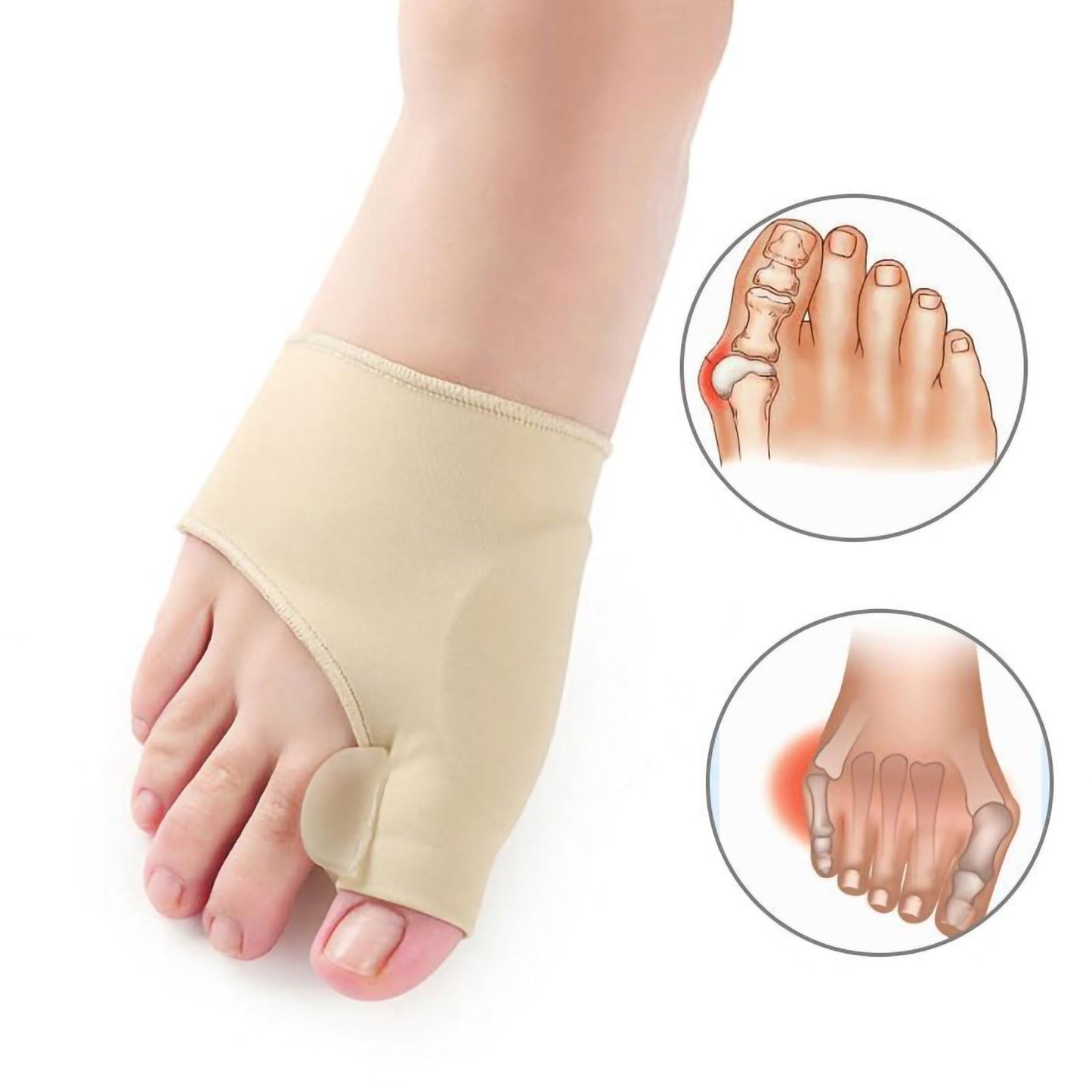 Fascia correttiva ortopedica per alluce valgo