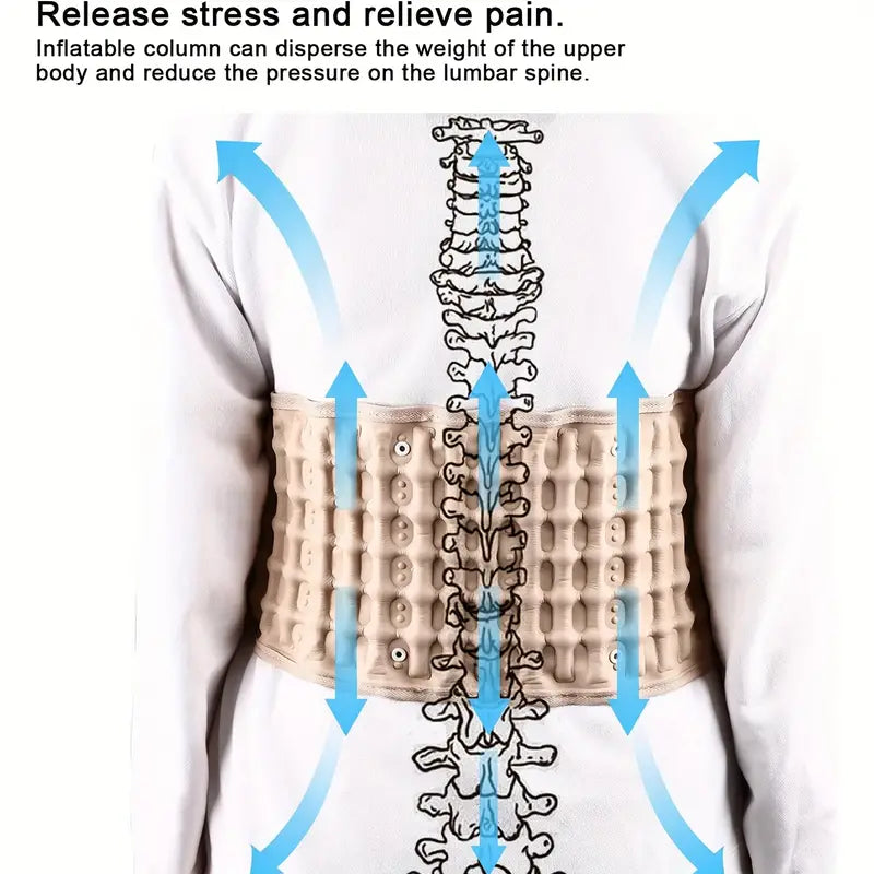 Fascia lombare di supporto a decompressione