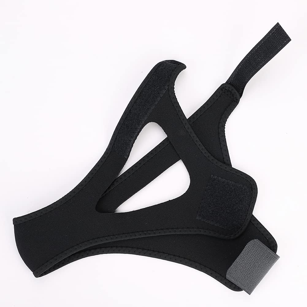 Fascia mentoniera antirussamento in neoprene traspirante – Riduce il russamento e assicura un sonno confortevole durante la notte