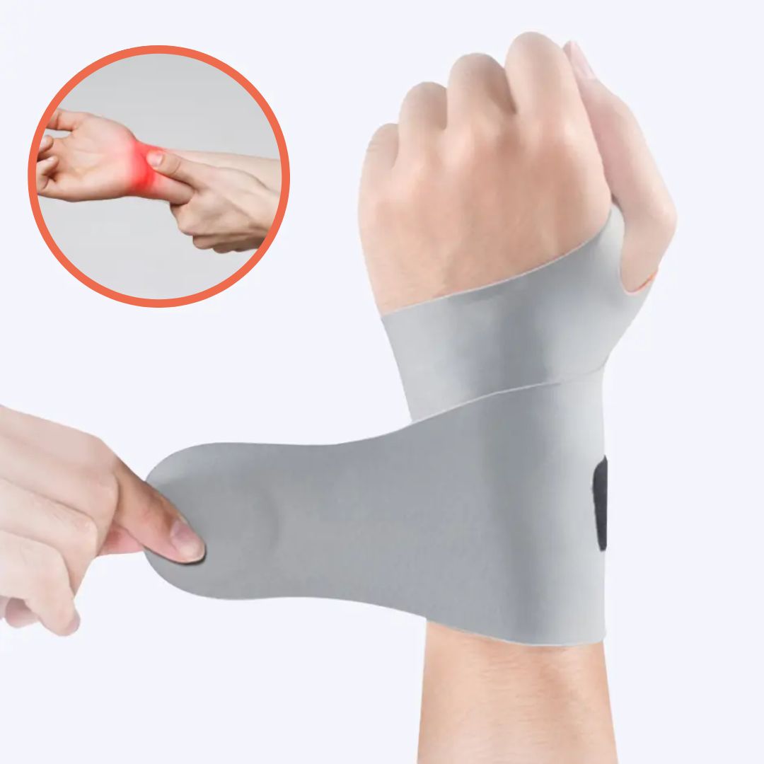 Fascia tutore per polso regolabile per sollievo dal dolore