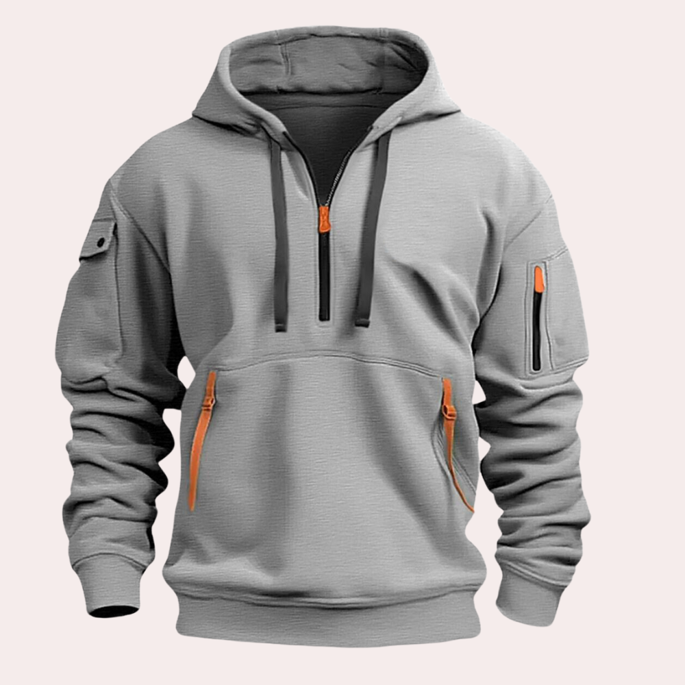 Felpa con cappuccio - Comfort e stile da uomo - Preferito di primavera