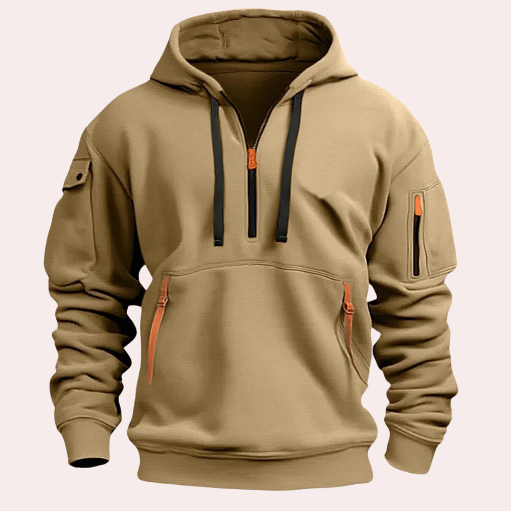 Felpa con cappuccio - Comfort e stile da uomo - Preferito di primavera
