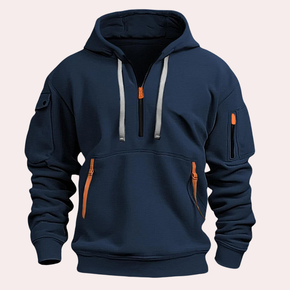 Felpa con cappuccio - Comfort e stile da uomo - Preferito di primavera