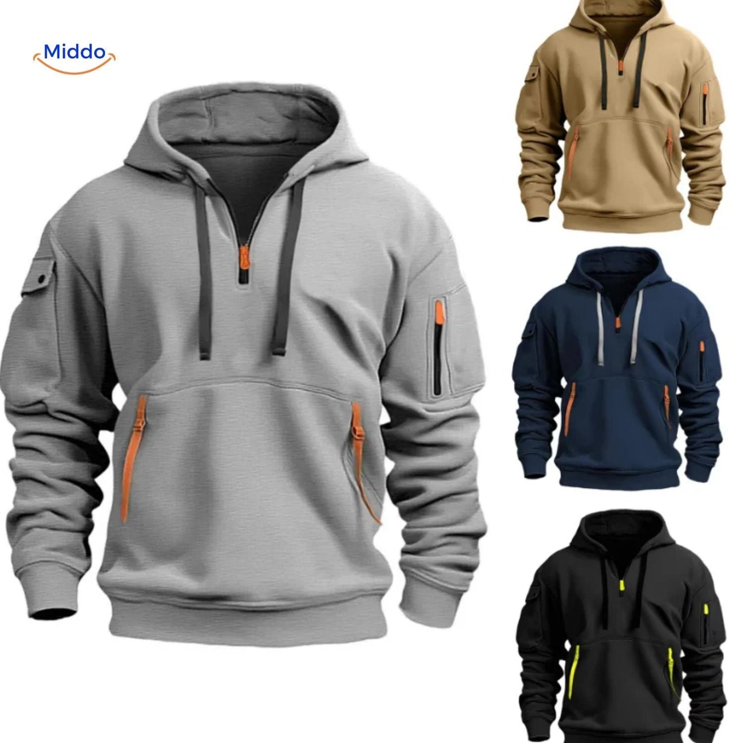Felpa con cappuccio | Comoda, resistente, elegante e pratica