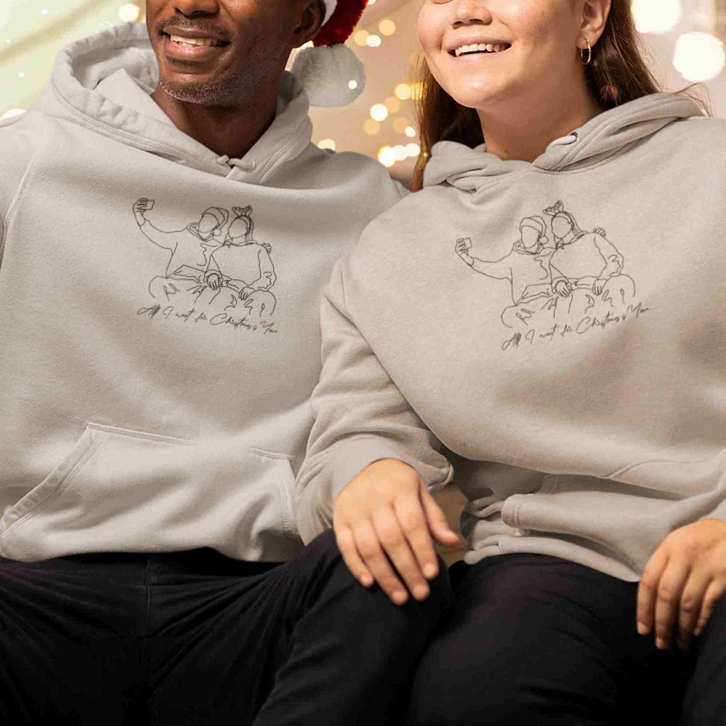 Felpa con Cappuccio Imagecapture | Elegante Ricamo da Foto per Ricordi Moderni