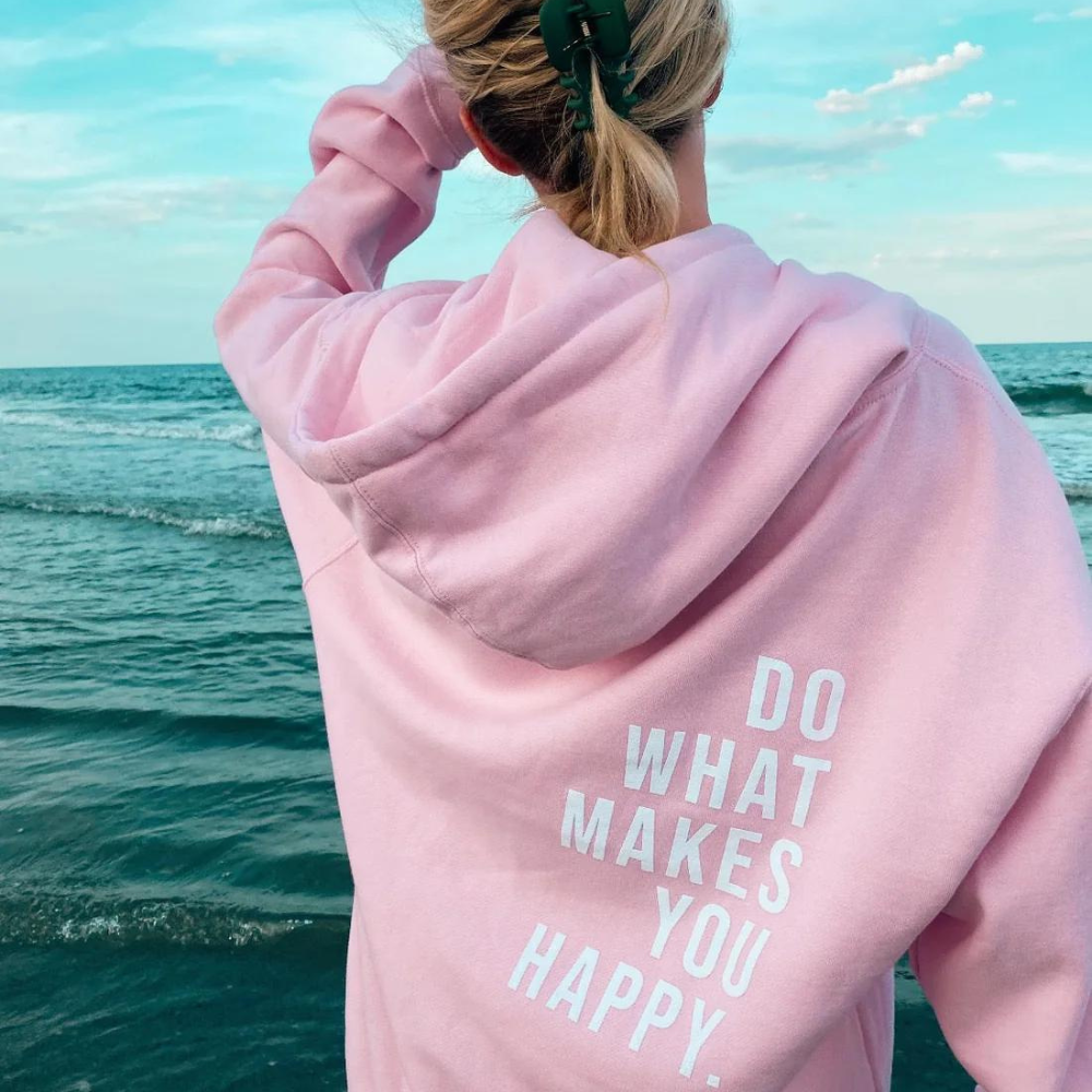 Felpa da donna con cappuccio – Felpa oversize comoda e di tendenza