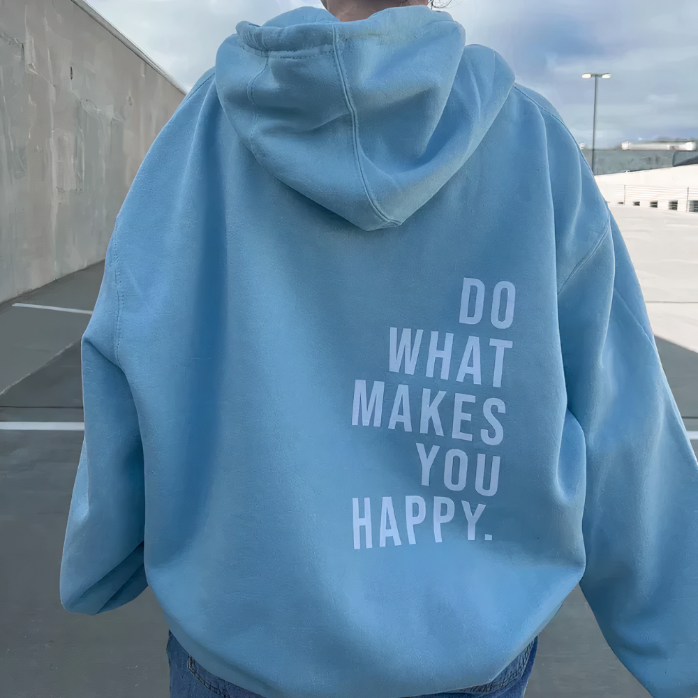 Felpa da donna con cappuccio – Felpa oversize comoda e di tendenza