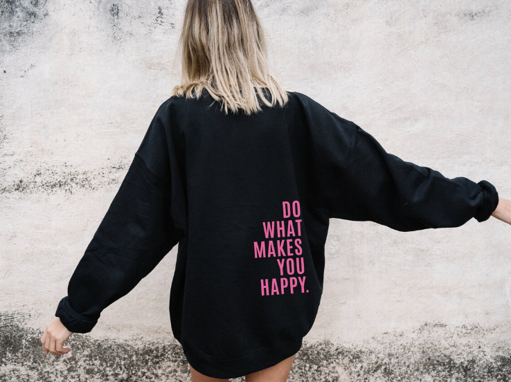 Felpa da donna con cappuccio – Felpa oversize comoda e di tendenza