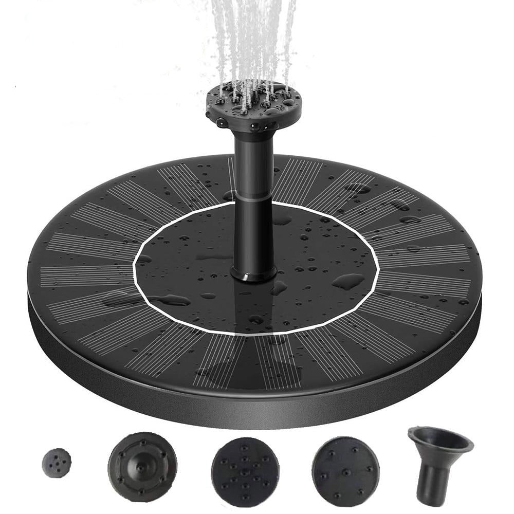 Fontana solare per piscina, laghetto e decorazione da giardino