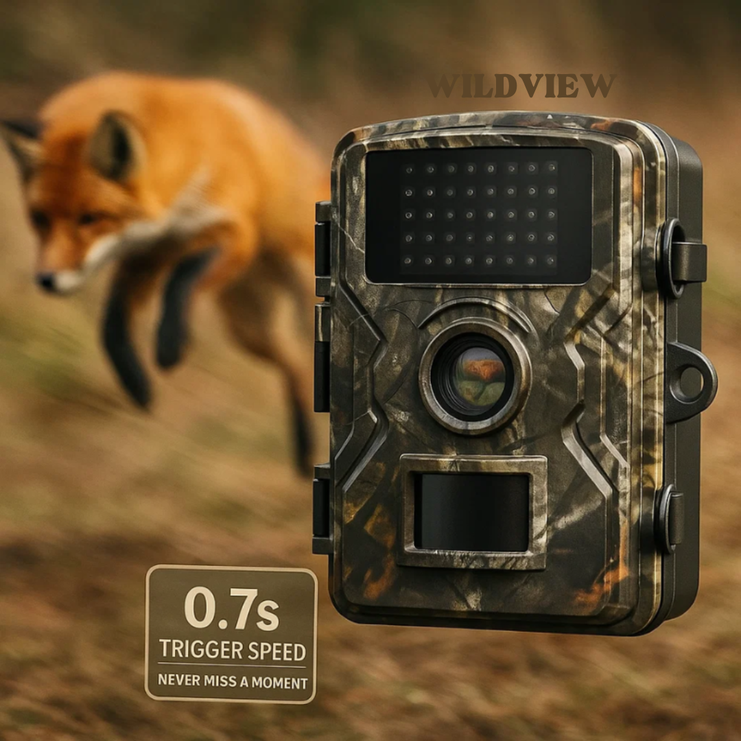 Fototrappola da 16 MP con visione notturna e sensore di movimento