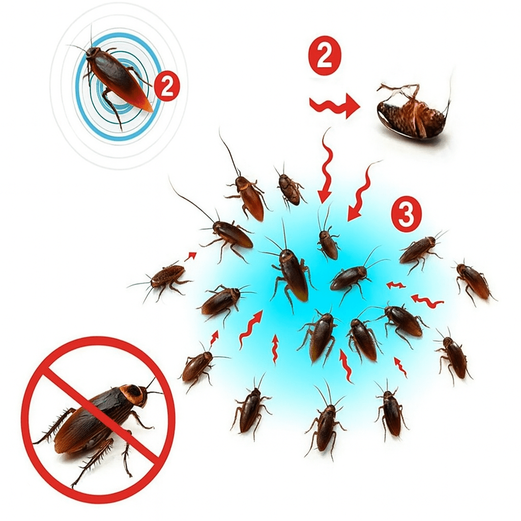 Gel Esca Scarafaggi per un Controllo Efficace dei Parassiti - 3 Pezzi